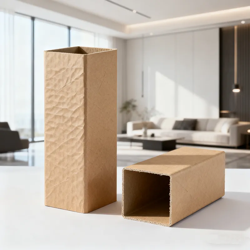 Eco Friendly Paper Square Tubes