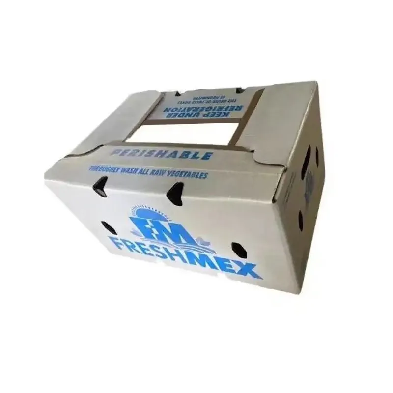 กล่องกระดาษลูกฟูกแว๊กซ์พิมพ์ลายโลโก้